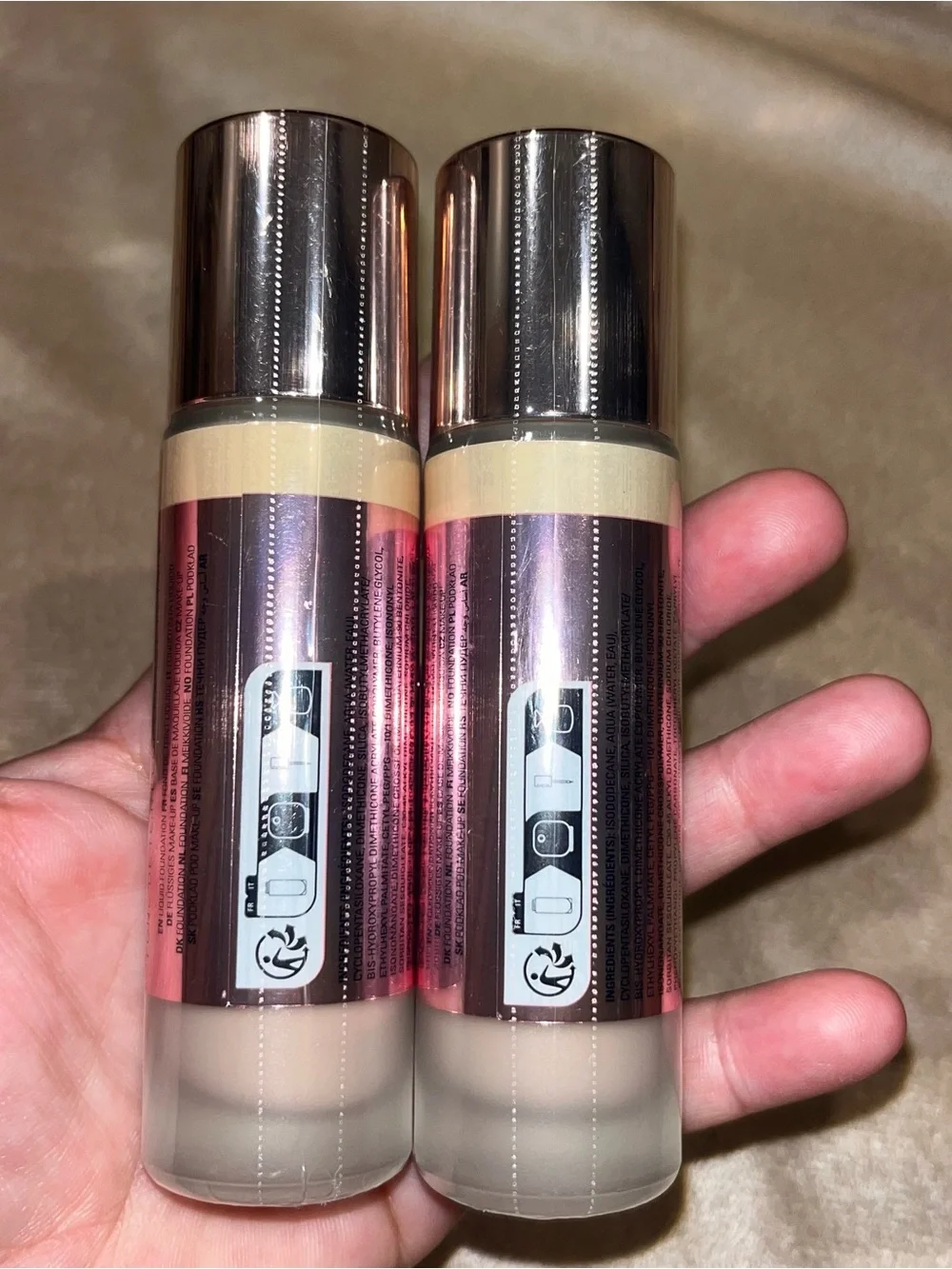 Revolution Conceal & Define Foundation Sticks — Pink Tone (F3)